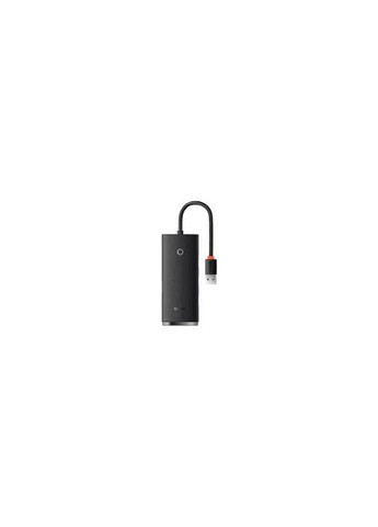 USB-концентратор Lite Series 4-Port USB-A HUB Adapter (USB-A to USB 3.0*4) 25 cm Black Baseus (301471287)