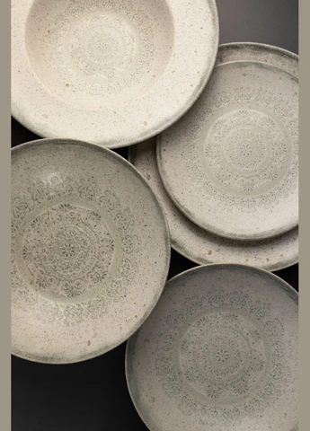 Салатник Mesa Speckle Chalk Rubio 16 см 770 мл Mesa Ceramics (323167469)