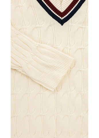 Молочний демісезонний пуловер однотонний для хлопчика 528 140 см shop (2000999281099) Lizi Kids