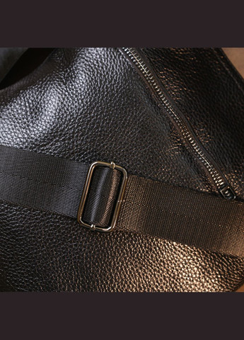 Кожаная сумка кросс боди мужская мессенджер через черное плечо 11604 Shvigel (329196522)