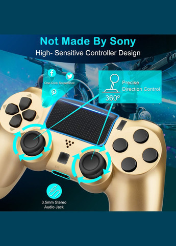 Беспроводной игровой контроллер Doubleshock 4 джойстик геймпад Playstation PS4/Pro/Slim/PS3 Blue Camo Sony (322819003)