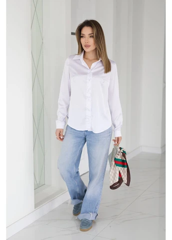 Белая рубашка Fashion Girl