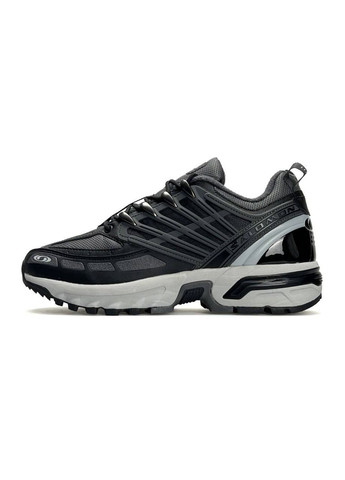 Серые демисезонные кроссовки мужские salomon No Brand ACS Pro GTX Grey Black White
