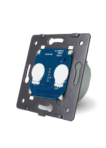 Механизм сенсорная кнопка 2 сенсора Импульсный выключатель Сухой контакт (VL-FC2NB-2G) Livolo (370972016)