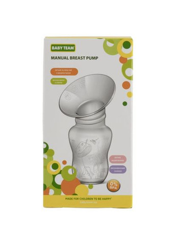 Молоковідсмоктувач, механічний () Baby Team 0011 (328309129)