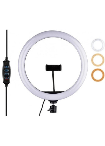 Кільцева LED лампа світлодіодна 30 см із тримачем, без підставки ЛЕД лампа для телефона Ring (302890929)