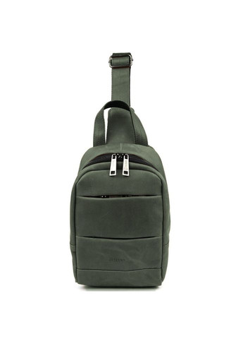 Рюкзак слінг шкіряний об'ємний із кишенями RE-6010-3md TARWA (356505920)