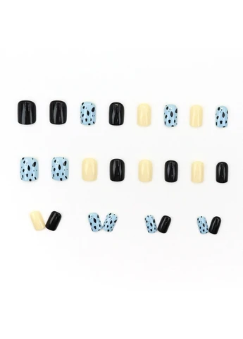 Накладные ногти с клеем A3023 Bananahall С дизайном 24 штуки (A9424) No Brand (389077800)
