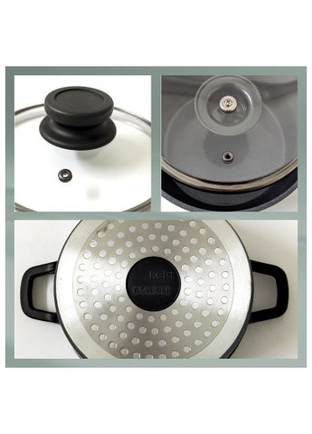 Кастрюля Atura, с крышкой 24 см, 3.2 л (15171) Kela Atura, з кришкою 24 см, 3.2 л (366699832)