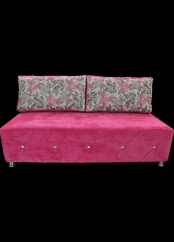 Диван еврокнижка с нишей Флинт С со стразами ТМ No Brand (322500733)