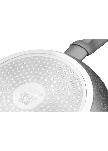 Сковорода с крышкой универсальная Gemini Gourmet Vasto AR-1928-GSL 28 см серая Ardesto (335716752)