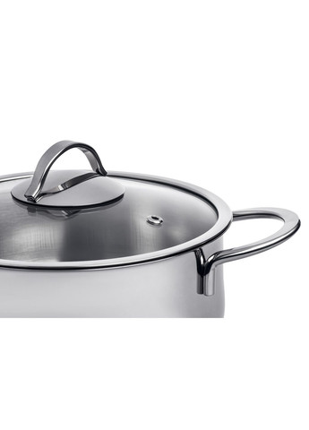 Кастрюля из нержавеющей стали с крышкой 2,3L Black Mars AR0723S Ardesto (337176791)