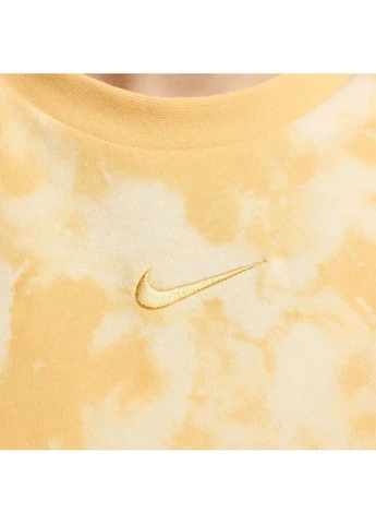 Майка W Nsw Wve Dye Jrsy Sl Top A3 Yellow DV7924-795 Nike — 398075651