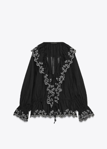 Чорна блузка Zara