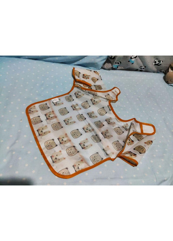 Нагрудник дитячий водонепроникний з довгим рукавом Ведмедики No Brand (368703312)