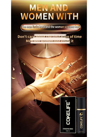 Спрей пролонгатор Cokelife black for men Focus (349501326)