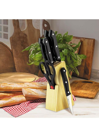 Набор кухонных ножей 7 предметов (MR-1400) Maestro комбинированные,