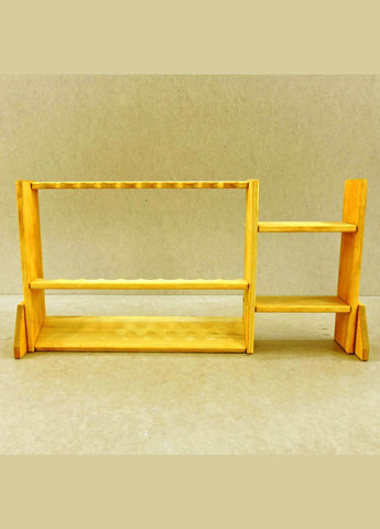 Органайзер для вудок з дерева Каспій 10 каррі (РИБ-101503) No Brand (328910924)