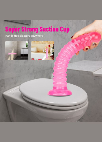 Фалоїмітатор на присоску Willyse S size 23 см, діаметр 3,5 см різні кольори Focus (303903132)