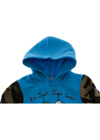 Костюм на флисе для мальчика трикотажный Кеды голубой 86 см (36477) BABYKROHA (297200657)