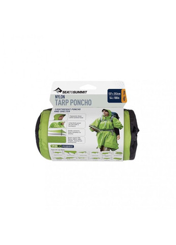 Пончо-тент Tarp Poncho Green (STS APONCHOGN) Sea To Summit (322206936)