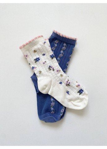 Комбіновані шкарпетки для дівчинки 2шт Primark (365839915)