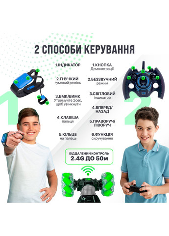 Машинка переворачиваешь на радиоуправлении Skid Ding Машинка от движения руки управления жестами и пультом Красный No Brand (347590506)