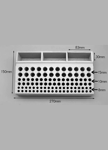 Органайзер шкірника з дерева Кісамос мускат (ОКО-000207) No Brand (328909196)