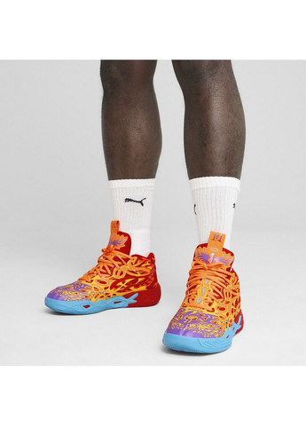 Красные всесезонные кроссовки mb.04 phoenix basketball shoes unisex Puma