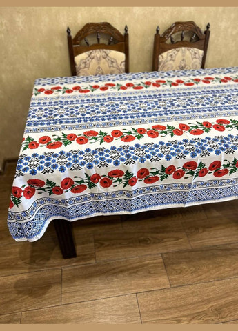 Скатерть с украинским орнаментом гипоаллергенная 150х220 см (П4КЕ05017-53) No Brand (306633488)