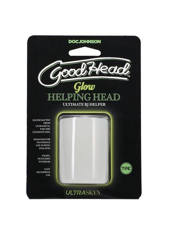 Мастурбатор GoodHead – Glow Helping Head Doc Johnson (297571848)