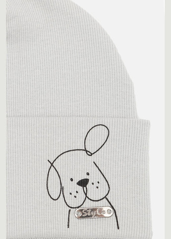 Шапка для хлопчика колір сірий ЦБ-00258333 Yuki (300625440)