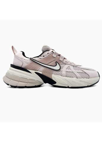 Розовые демисезонные кроссовки мужские nike v2k runtekk light pink найк в2к рантекк No Brand