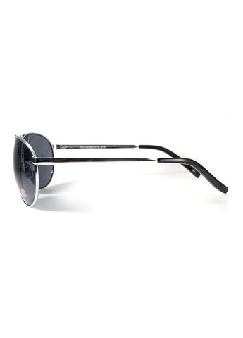 Бифокальные защитные очки Aviator Bifocal (+3.0) (gray) серые Global Vision (297370553)