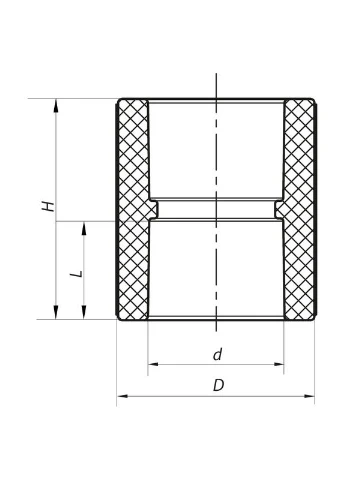 З'єднувальна муфта 20 PPR K0001.PRO (KP0003) KOER (321194097)