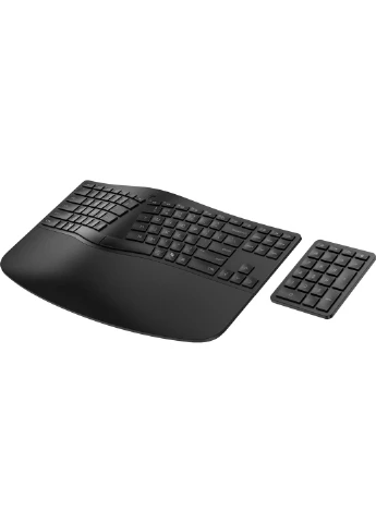Клавиатура 960 BLK Ergonomic split-zone UA Black (7E755AA) [138925] HP (400987455)