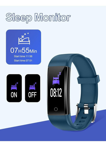 Фітнес-браслет синій Grv (362577031)