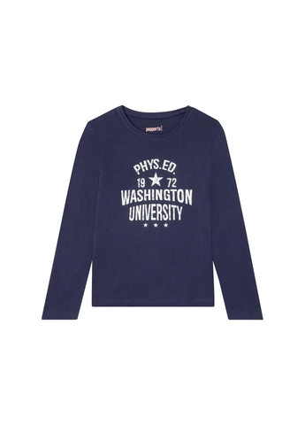 Темно-синяя всесезон пижама темно-синя 369841_2104 свитшот + леггинсы Pepperts