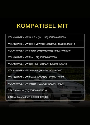 Указатель поворота TangMiGe для VW GTI, Golf 5/6 Wagon/Plus, Sharan, Eos, Jetta 3 Amazon, Германия Volkswagen (400405385)