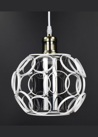 Люстра подвесная LOFT на 1 лампочку 27060 Белый 35-100х21х21 см. Sunnysky (364494637)