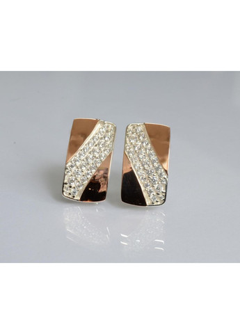 Сережки срібні з золотом Silver Style (367112872)