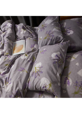 Комплект постільної білизни Бязь Gold Люкс євро 200х220 наволочки 2х40х60 (MS-820009635) Moon&Star Provence Dreams (356116723)