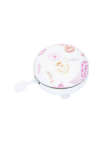 Звонок 80 мм, белый с бабочкой Dunlop (368863486)