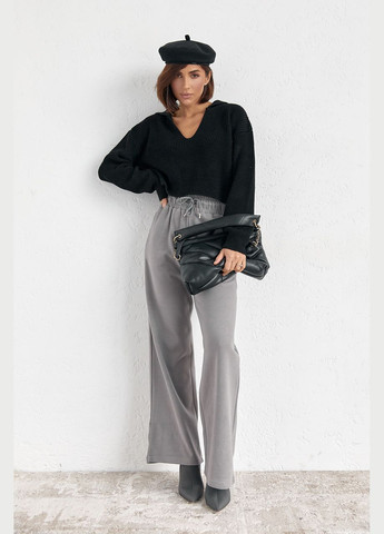 Теплые брюки-кюлоты с высокой талией Liton (297373661)