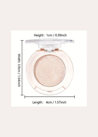 Дуохромные тени Sparkle Xixi на прозрачной базе 04 China (346598326)