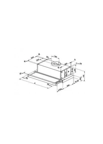 Кухонна витяжка Flexa FTC 532L WH (315.0547.795) FRANKE (314863200)