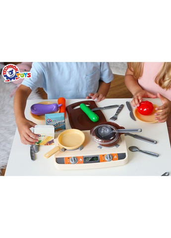 Іграшка Кухня з електронним модулем для дітей ігровий набір для маленьких кухарів ТехноК (371793183)