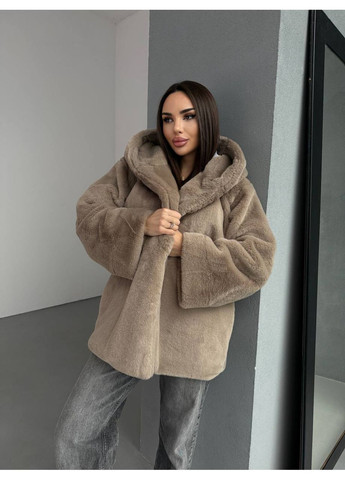 Крутая шубка с капюшоном из мутона с поясом — ЗАМЕРЫ В ОПИСАНИИ DK/DL Мода без кордонів (372898408)