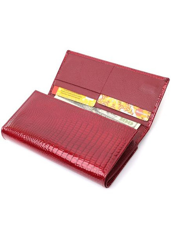 Женский кожаный кошелек на магнитах с визитницей ST AE 217-1 (322678074)