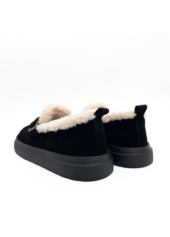 Черные мокасины (р) замша 0-1-1-420-1 Danler